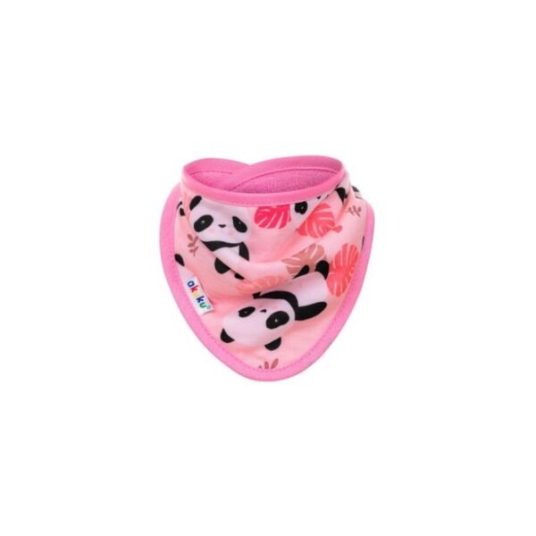 Apaszka na rzep różowe pandy AKUKU