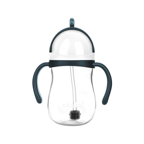 Bidon ze słomką i odważnkiem AKUKU