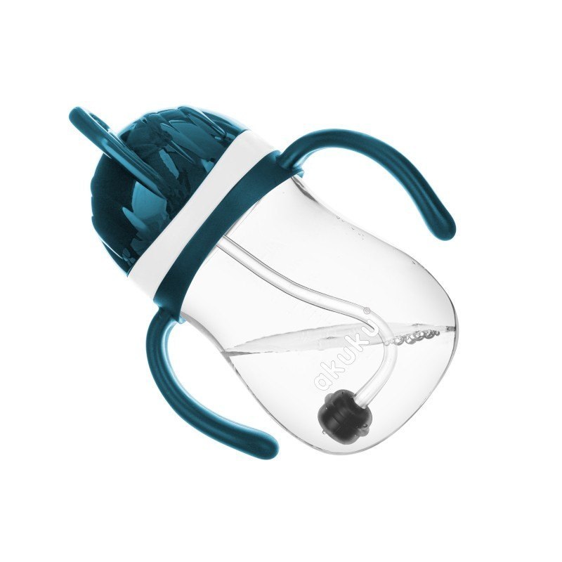 Bidon ze słomką i odważnkiem AKUKU - obrazek 2