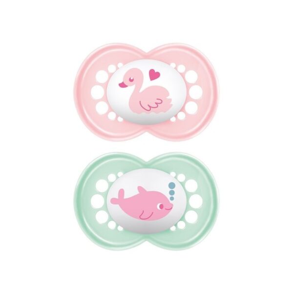 Smoczek original 6+ sealf girl MAM AKCESORIA