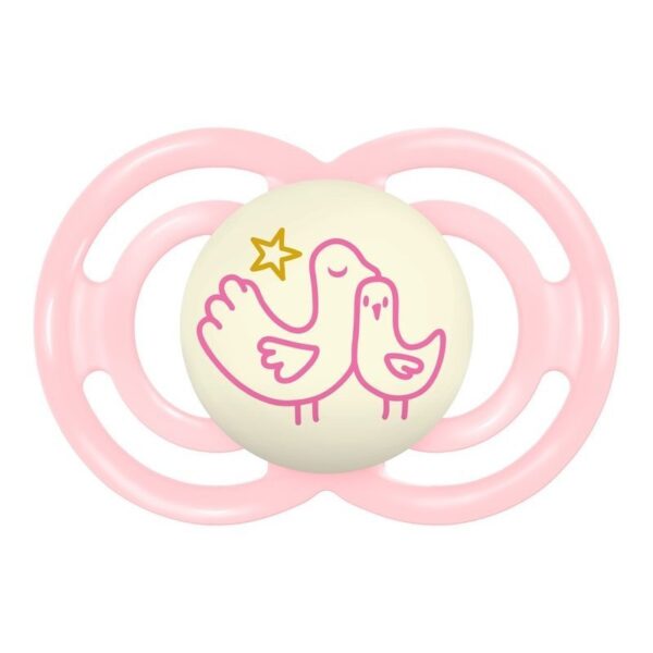 Smoczek perfect night 6+ girl MAM AKCESORIA