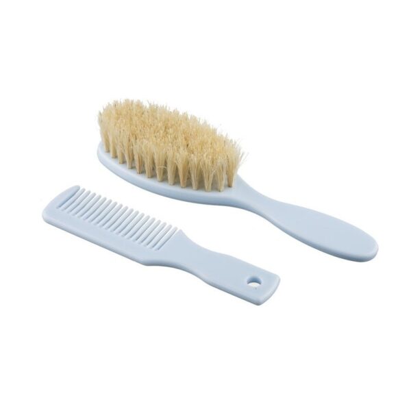 Szczotka i grz natur.wł blue AKUKU