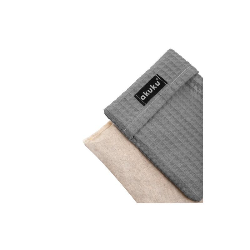 Termofor z pestk. wiśni grey AKUKU - obrazek 3